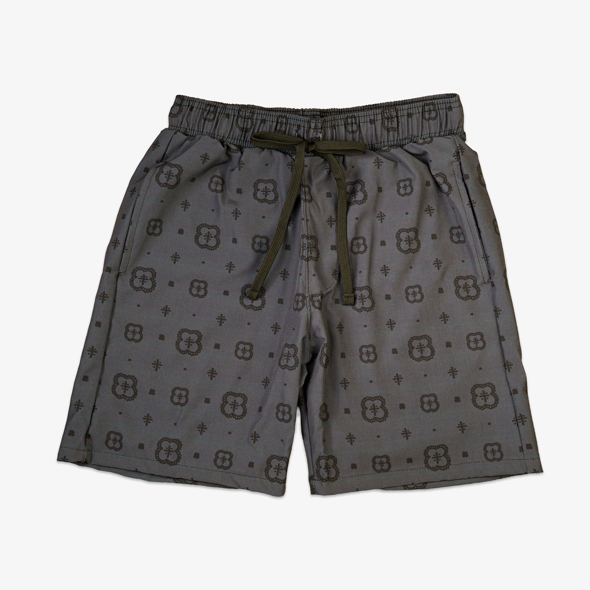 5150 GRAY SWIM SHORTS