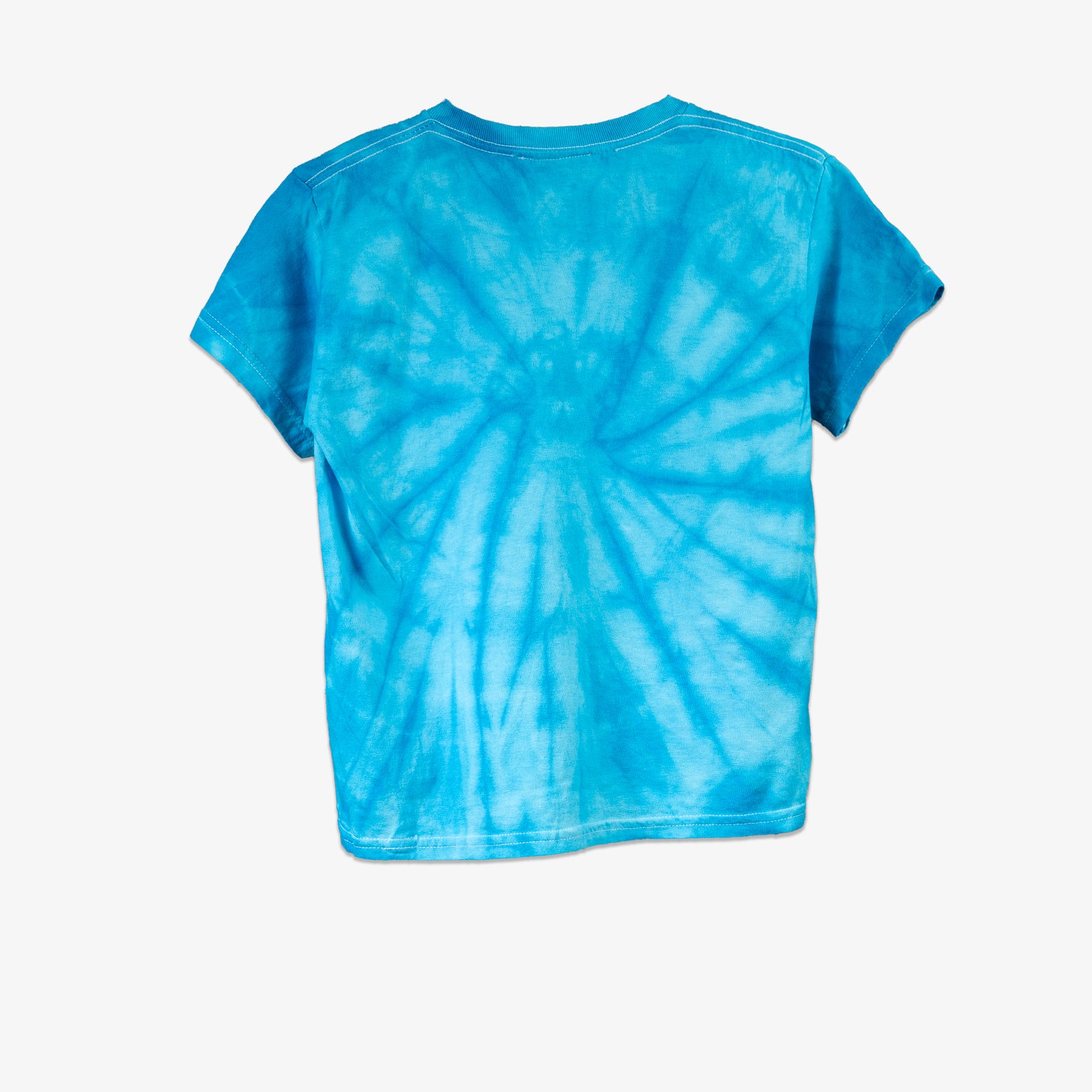 YOUTH BLUE CURVED TEE