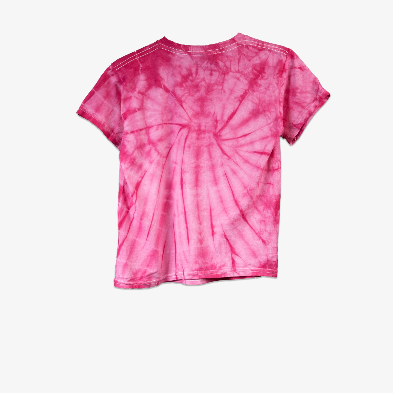 YOUTH PINK CURVED TEE