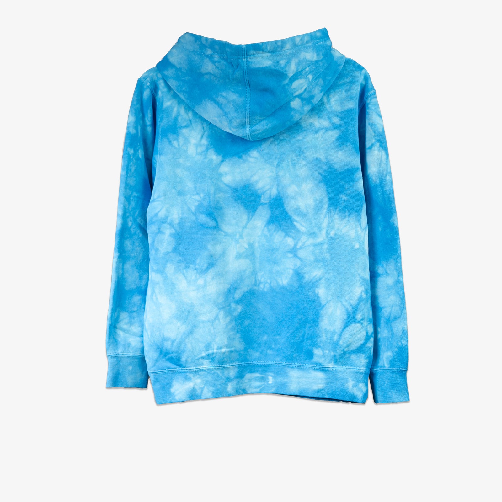YOUTH CURVED BLUE HOODIE