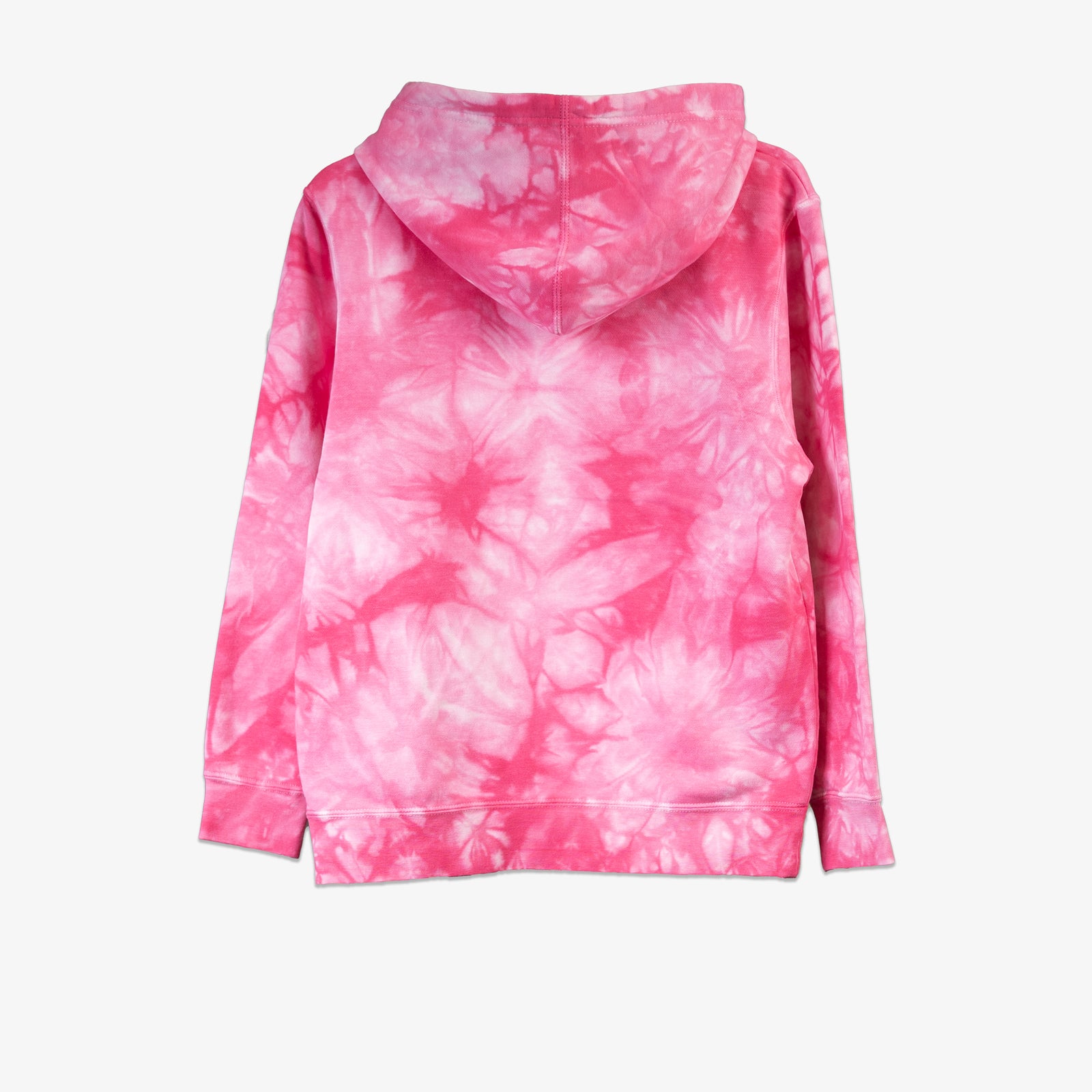 YOUTH CURVED PINK HOODIE