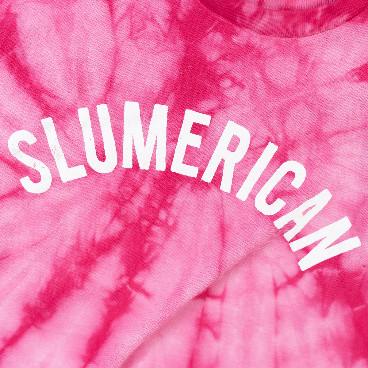 YOUTH PINK CURVED TEE