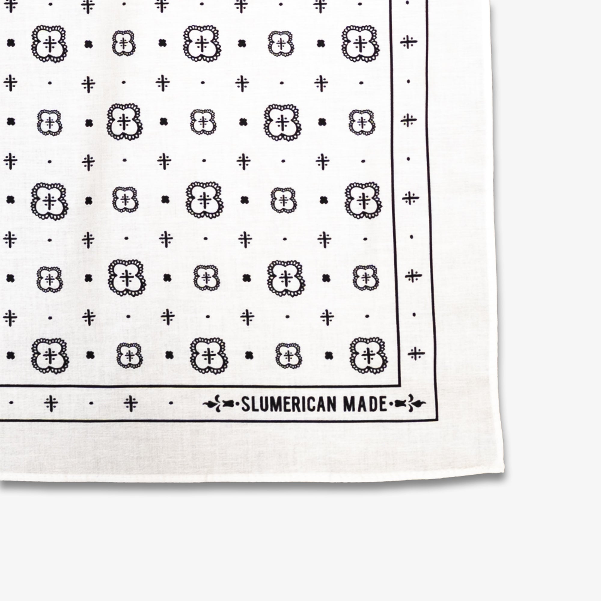 WHITE 5150 BANDANA
