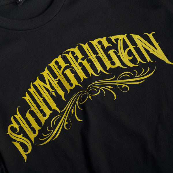 SCRIPT TEE - Slumerican Clothing & Apparel Inc.