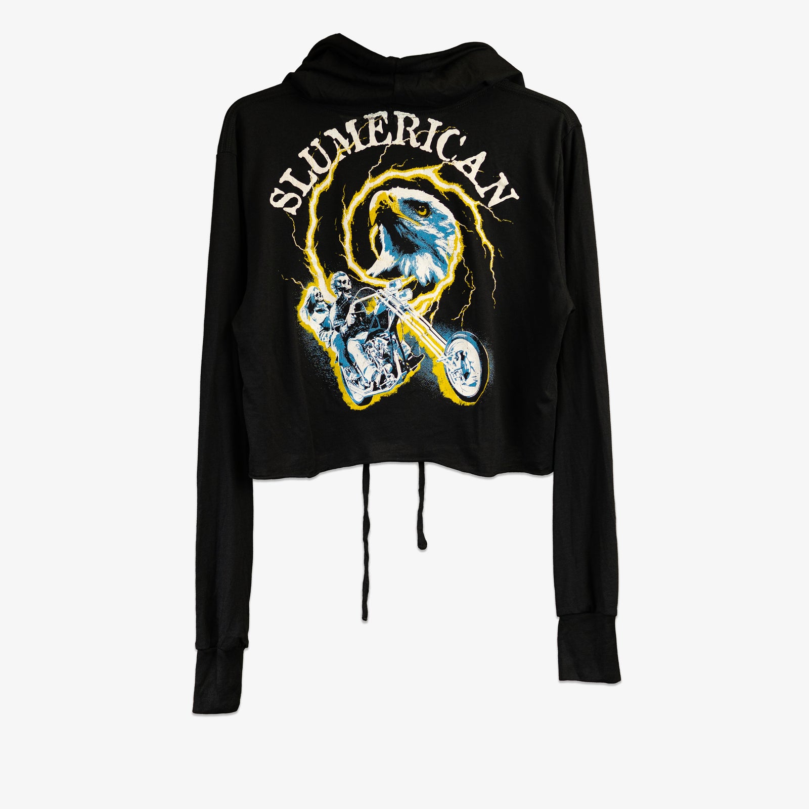 VORTEX CROP HOODED LONGSLEEVE