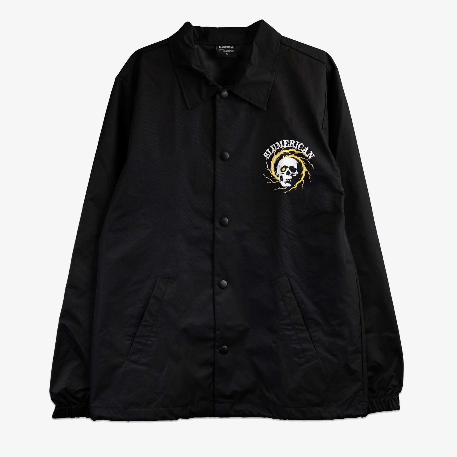 ミュージシャン BUMP OF CHICKEN Logo Coach Jacket/BLACK ミュージシャン BUMP OF CHICKEN Logo Coach Jacket/BLACK