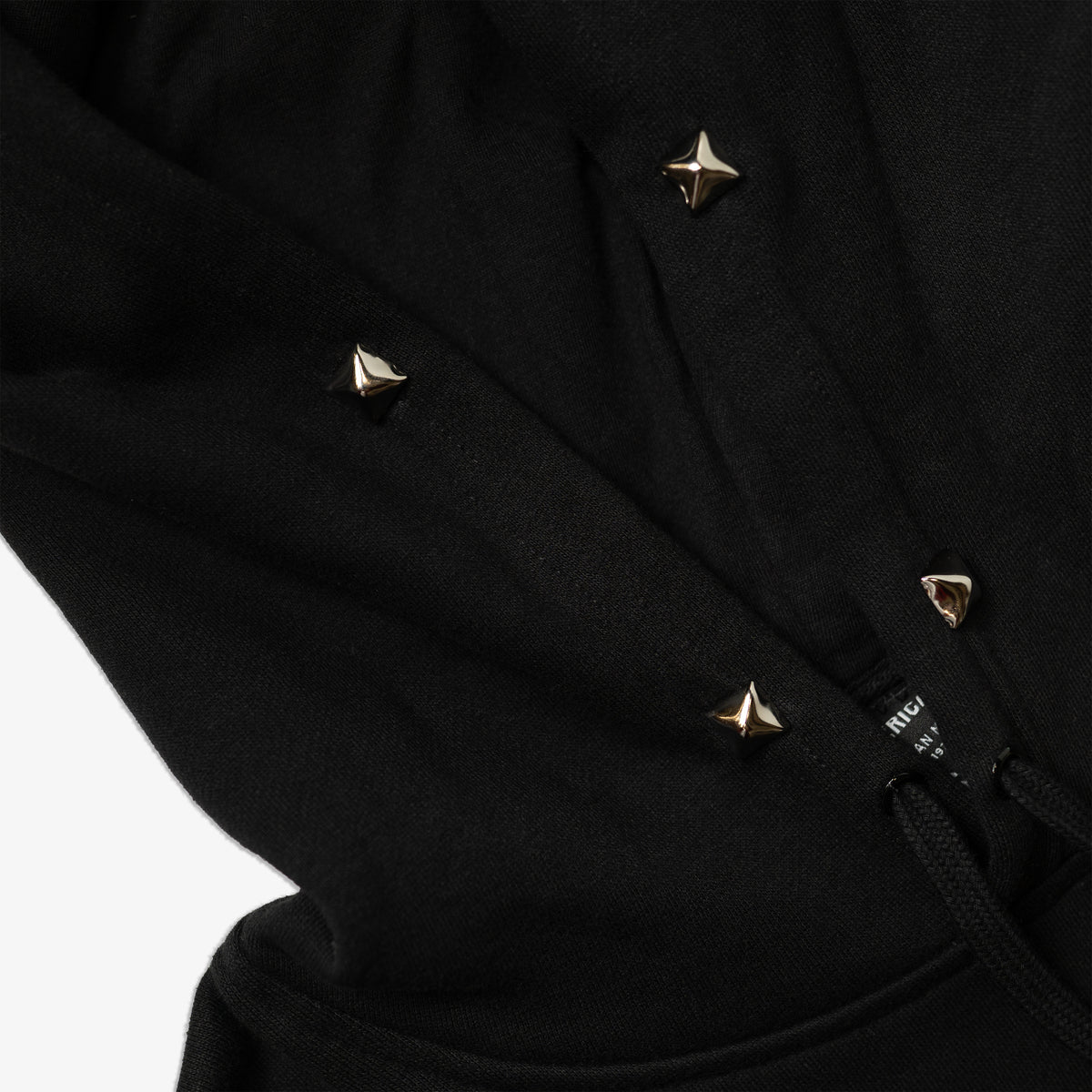 FLAIL STUDDED HOODIE