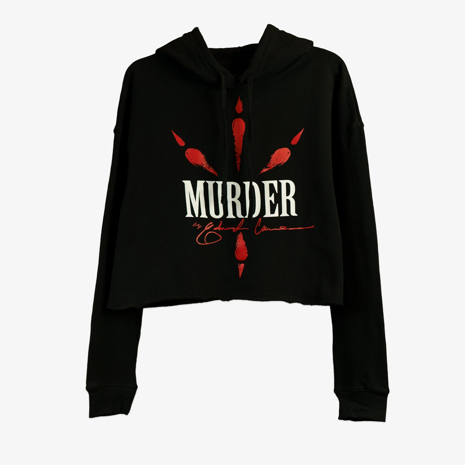 MURDER CIGARS CROP HOODIE