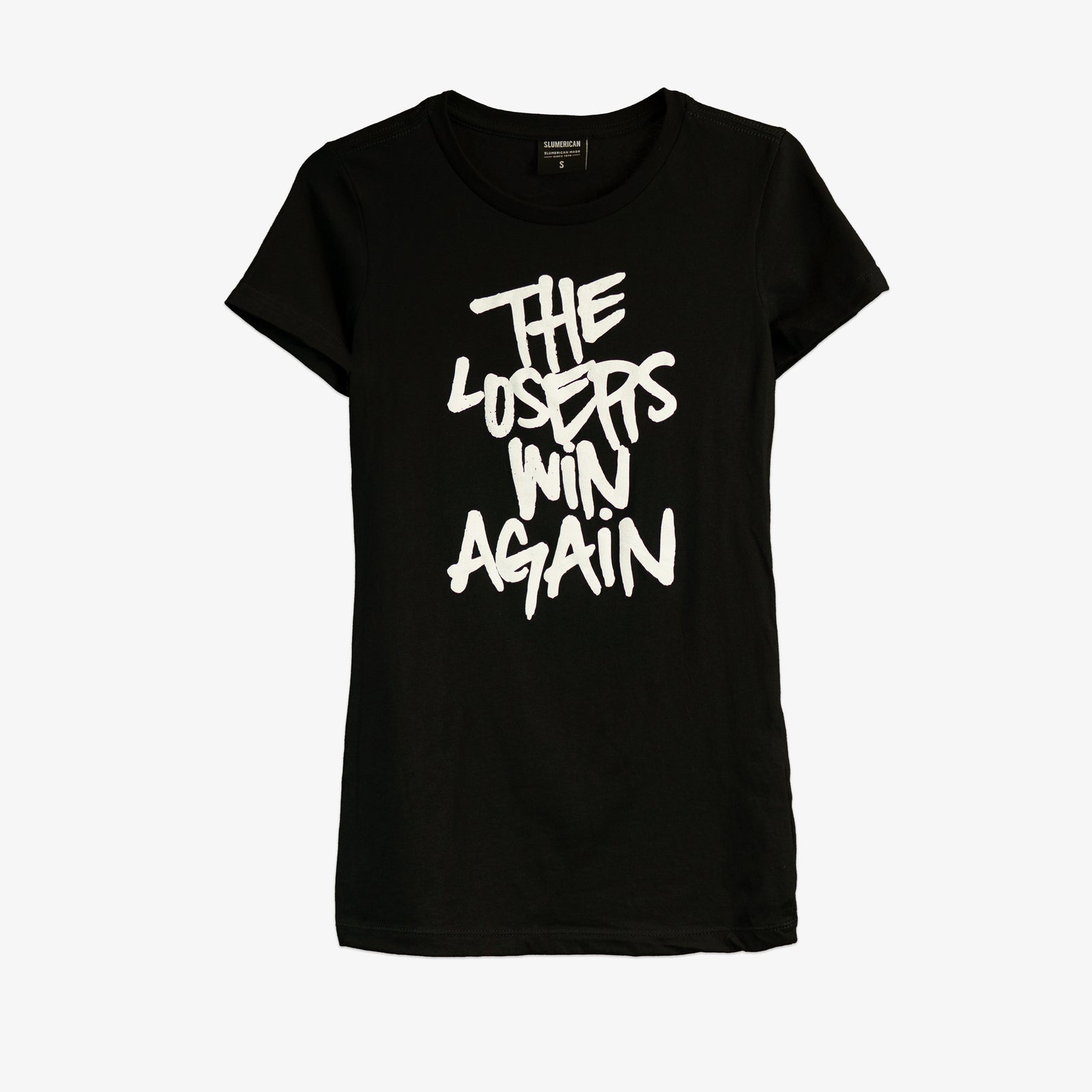 WOMENS LOSERS WIN TEE