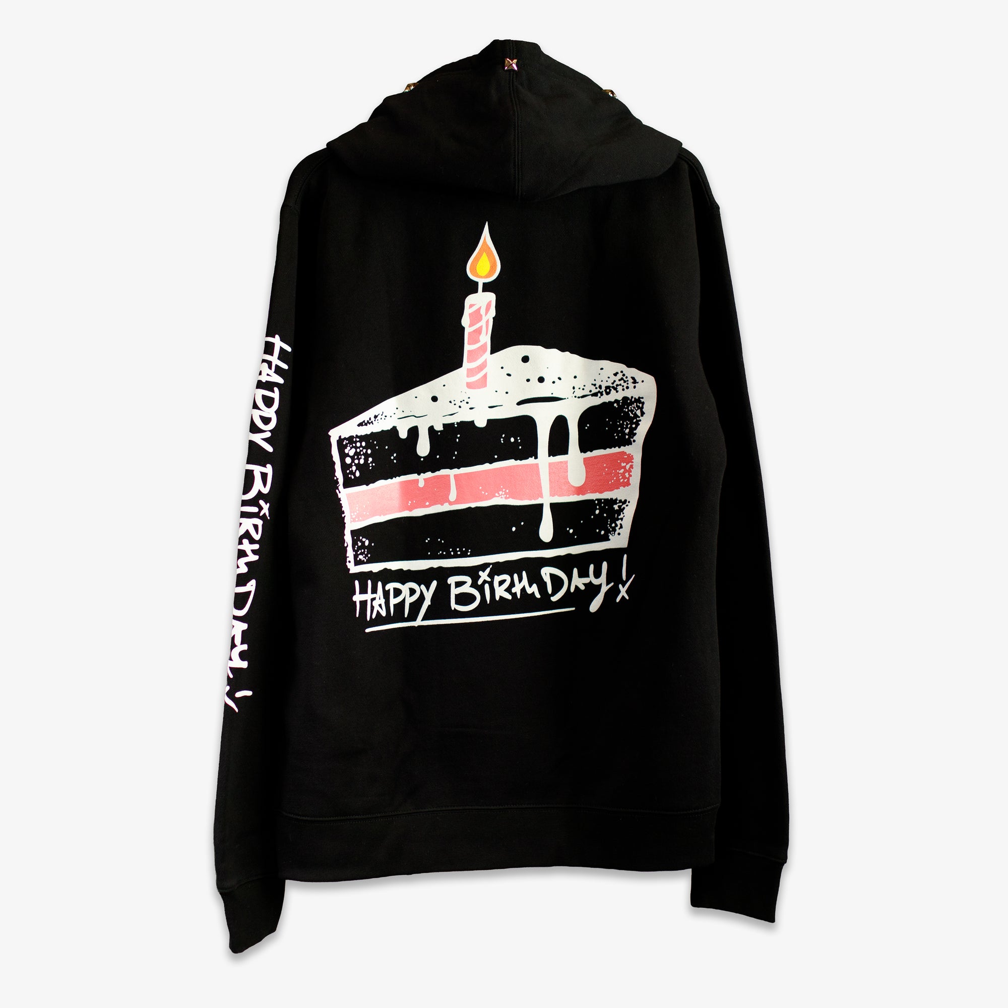 SLUM HAPPY BIRTHDAY HOODIE - Slumerican Clothing & Apparel Inc.