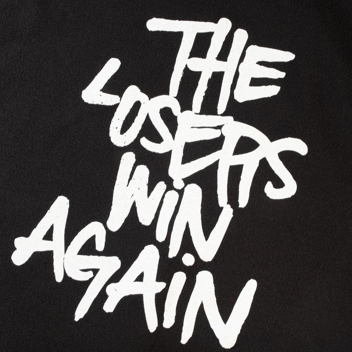 LOSERS WIN CROP HOODIE