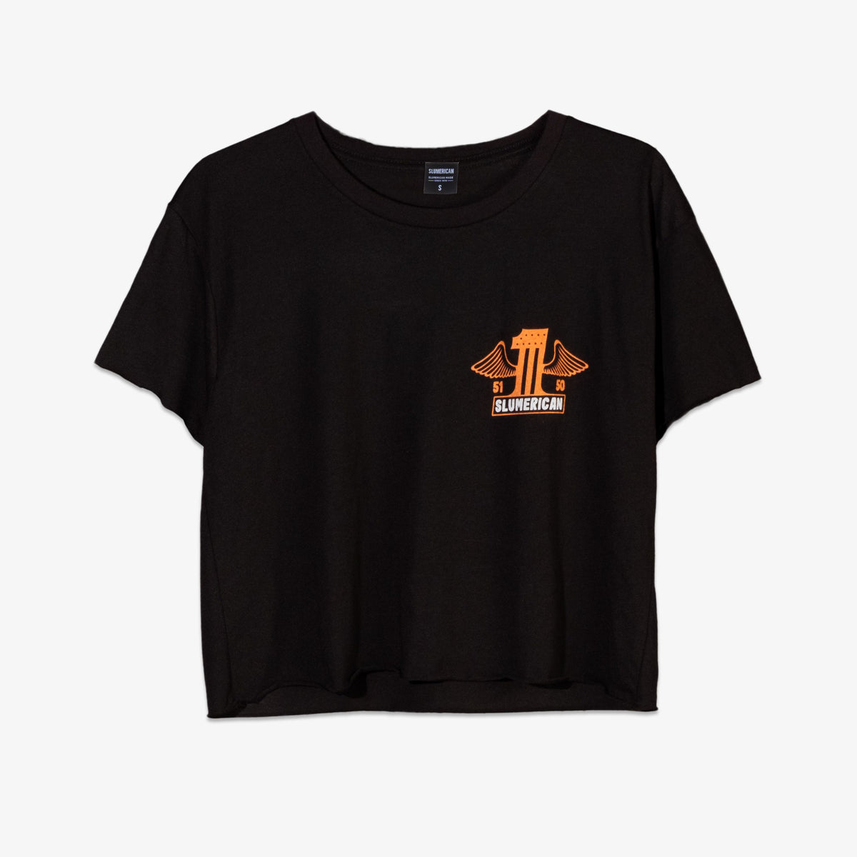 #1 LOSERS CROP TEE