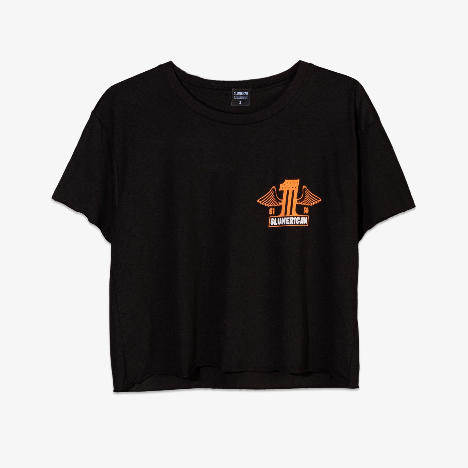#1 LOSERS CROP TEE