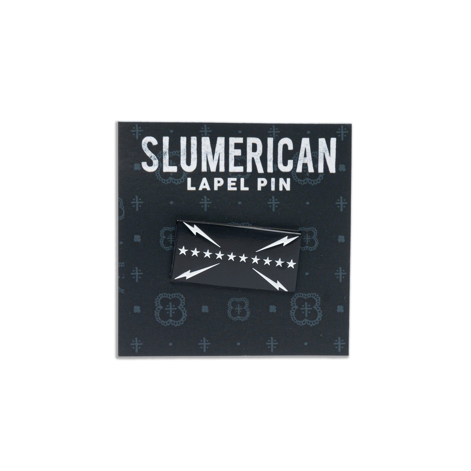 SLUMERICAN FLAG PIN