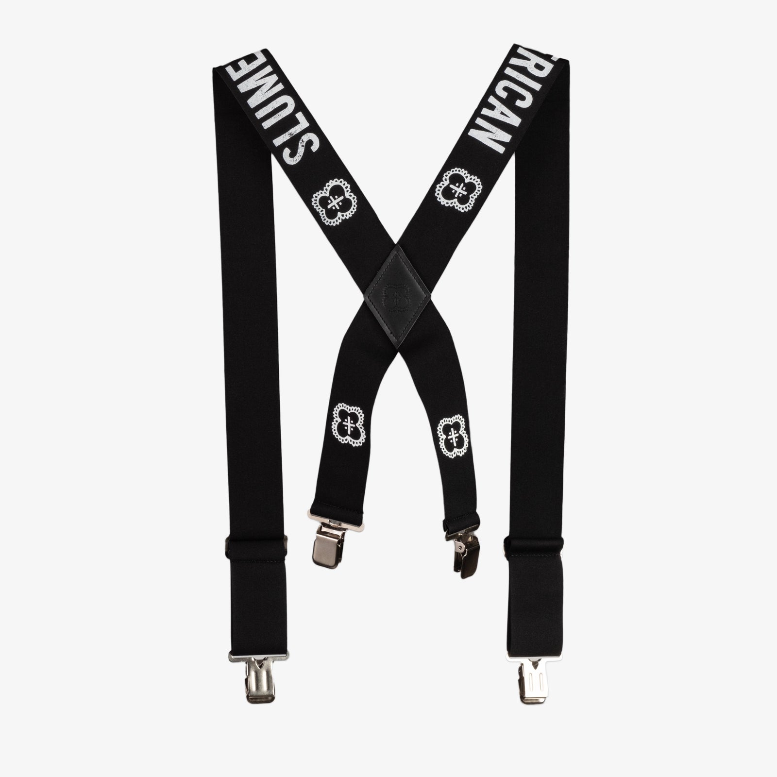 SLUMERICAN SUSPENDERS BLACK