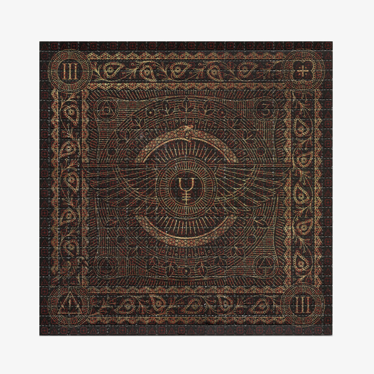 EDWARD CROWE X YELAWOLF BLOTTER ART